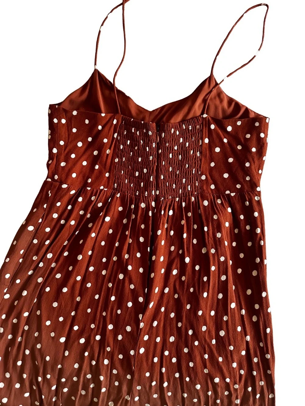 Madewell Ruched Wide-Leg Jumpsuit - Women Size 4 - Picture 8 of 9